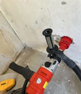 Gekeurd elektrisch gereedschap